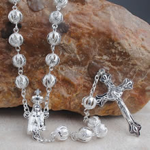Metal beads rosary